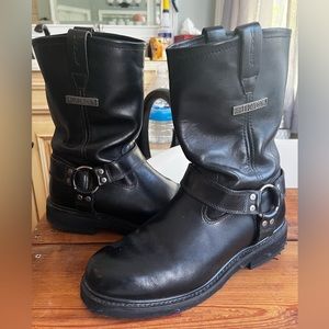 Harley Davidson Mens Motorcycle Harness Boots